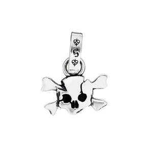 STOLEN GIRLFRIENDS CLUB Jolly Roger Charm | Silver