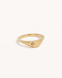 By Charlotte: BY CHARLOTTE Lotus Ring | Gold
