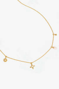 BY CHARLOTTE Live In Peace Chocker | Gold