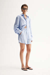 ELKA Henry Stripe Short | Blue Stripe