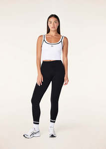 P E Nation: P.E NATION Frequency Full Length Legging | Black