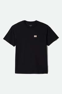 Men S Tops Shirts: BRIXTON Highmont SS Tee | Black