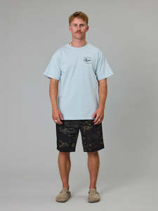 J.A.F Snapper Sea Tee | Sterling Blue