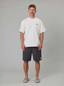 Men S Tops Shirts: J.A.F Heavy Shore Tee | Silver Marle