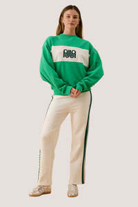 Women S Knits Jerseys: ARAMINTA JAMES Tropical Sweatshirt | Green