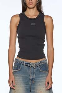 KSUBI Badge Origin Tank | Washed Black