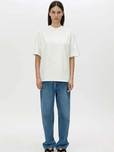 New Womens: CAMILLA AND MARC Eliason Monogram Tee | Soft White