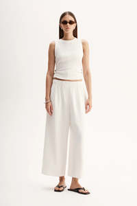 Elka Collective: ELKA Charlie Top | White