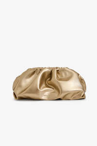 Brie Leon: BRIE LEON Rhi Clutch | Honey Gold