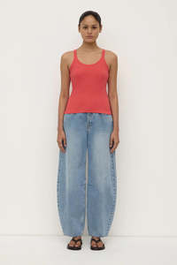 ASSEMBLY LABEL Charlie Rib Tank | Chilli