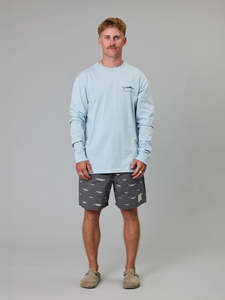 JAF Mullet Stack Volley Shorts | Antique Black