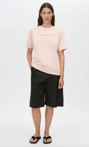 New Womens: CAMILLA Ghiberti Logo Tee | Pink