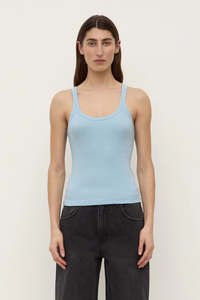 ASSEMBLY LABEL Charlie Rib Tank | Salt