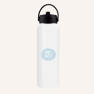 RE-SET Re Hydrate Bottle | White Out
