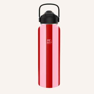 RE-SET Re Hydrate Bottle | Candycane