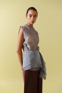 New Womens: ONE OF OTHERS Hazel Top | Dove Grey