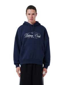 New Mens: BARNEY COOLS Scribe Hood | Navy
