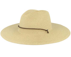 Brixton: BRIXTON Mitch Packable Sun Hat | Tan