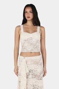 OWNLEY Neah Cami | Ivory