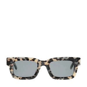 Accessories 1: STATUS ANXIETY Disorient Sunglasses | White Tort