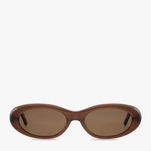 Accessories 1: STATUS ANXIETY Dopamine Sunglasses | Brown