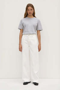 Sale: ASSEMBLY LABEL Lexi Wide Leg Jean | Vintage White