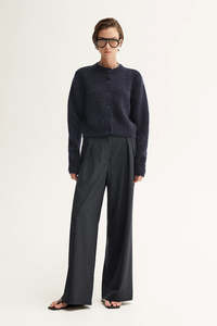 ELKA Abigail Cardigan | Midnight Navy