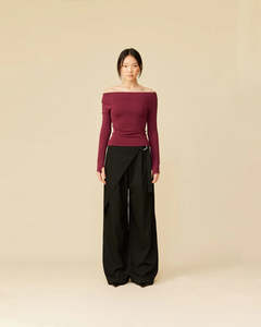 RUBY Sasha Wrap Pant | Black