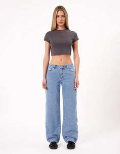 ABRAND 99 Baggy Gigi | Mid Blue