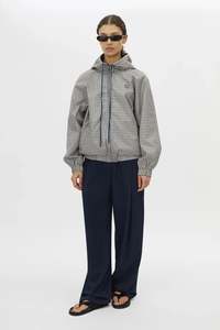 Womens Outerwear: CAMILLA AND MARC Pierce hooded anorak jacket | birch check