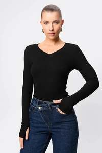MOSSMAN Sedona Top | Black