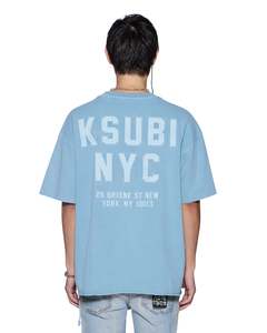 Men S Tops Shirts: KSUBI K-Lock Biggie SS Tee | Summer Blue