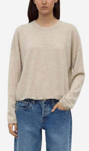 ASSEMBLY LABEL Odelle Cashmere Knit | Oat Marle