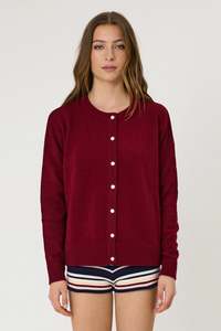 Women S Knits Jerseys: REMAIN Tali Cardigan | Pomegranate