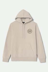 Brixton: BRIXTON Crest Hood | Cream