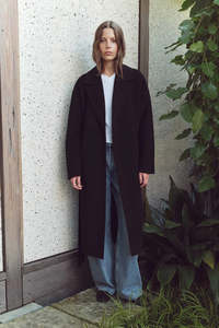 Womens Assembly Label: ASSEMBLY LABEL Ivy Wool Coat | Black