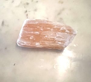 Peach Selenite