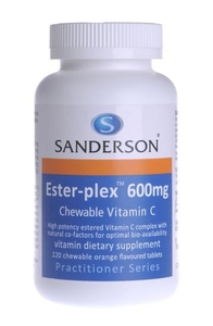 Products: Sanderson ESTER-PLEX 600mg - 220 tabs - The Health