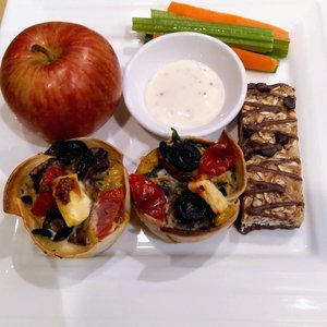 Quiche Cups Lunchbox - The healthy lunchbox