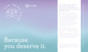 Products: FLOWpresso® Gift Voucher - THE HEAL ZONE