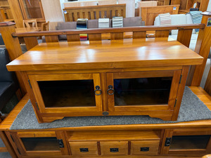 Products: Woodpecker recycled rimu entertainment unit The Heart Of Rimu Furniture co