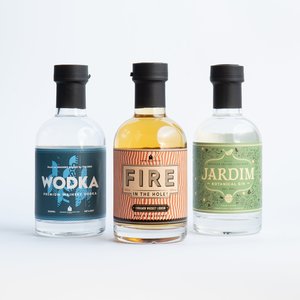 Products: WODKA, Jardim & Fire Tasting Pack 3x 200ml - The Heke