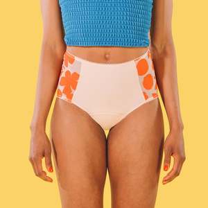 Best Seller: Hello Undies High Waist | Period Underwear | Blush