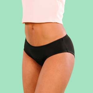 Hello Undies Bikini | Period Underwear | Black