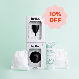 All: Black Hello Disc + Cup Bundle