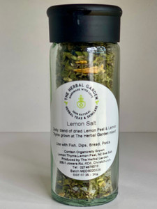 Products: Lemon Salt Handcrafted Herbal & Citrus Sea Salt – The Herbal Garden
