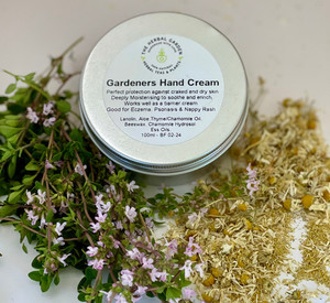 Products: Gardeners Hand Cream – Moisturising & Protective for Dry, Hard-Working Hands The Herbal Garden NZ