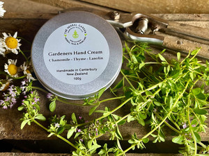 Products: Gardeners Hand Cream – Moisturising & Protective for Dry, Hard-Working Hands The Herbal Garden NZ