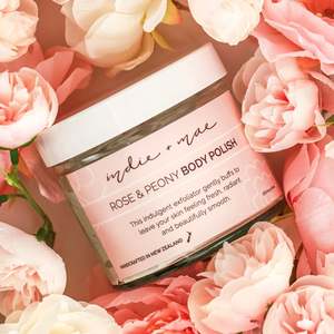 Body Care 1: Body Polish - Rose and Peony | 250ml | Indie + Mae