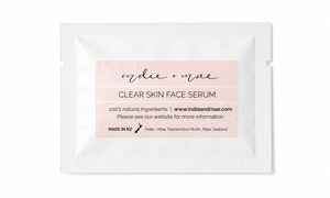 Gift Items 1: Clear Skin Serum Sample Sachet | Indie + Mae